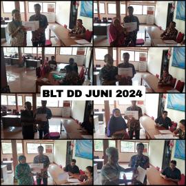 PENYERAHAN BLT DD 2024 BULAN JUNI 